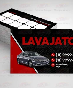 Cartão de Visita frente e verso