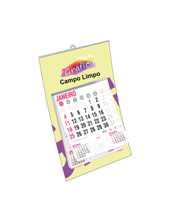 Alternative view of kit 2022 - Folhinha Comercial e Agenda Personalizada